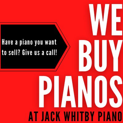 We Buy Pianos - Jack Whitby Piano - Dallas